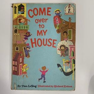 Vintage* Come Over to My House *Dr. Seuss 1966